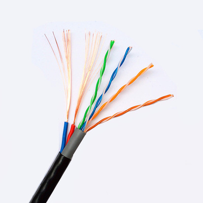 广东工厂网络监控一体线 超五类纯铜线材，连接监控系统的可靠选择